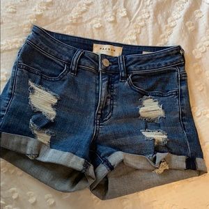 Pacsun denim shorts